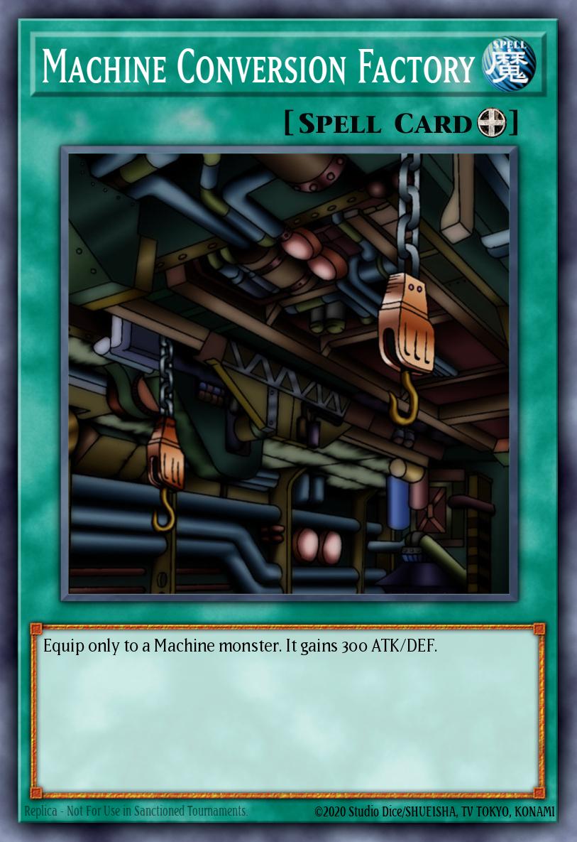 (028) YuGiOh TCG SBSC: Speed Duel: Scars of Battle Single: Machine Conversion Factory Common