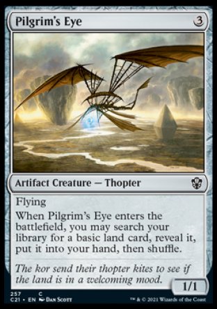 (257) Magic The Gathering Commander: Strixhaven Single: Pilgrim's Eye Common