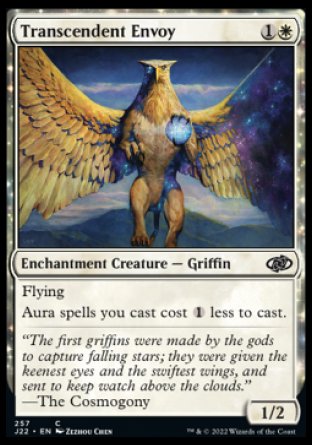 (257) Magic The Gathering Jumpstart 2022 Single: Transcendent Envoy Common