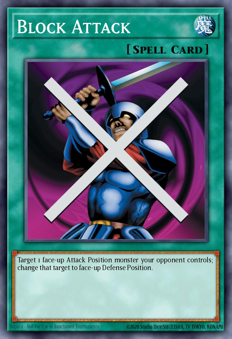 (078) YuGiOh TCG DB2: Dark Beginning 2 Single: Block Attack Common