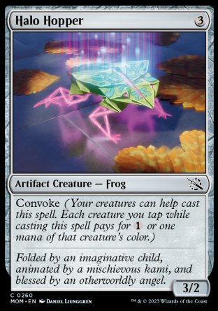 (260) Magic The Gathering March of the Machine Single: Halo Hopper Holo Common