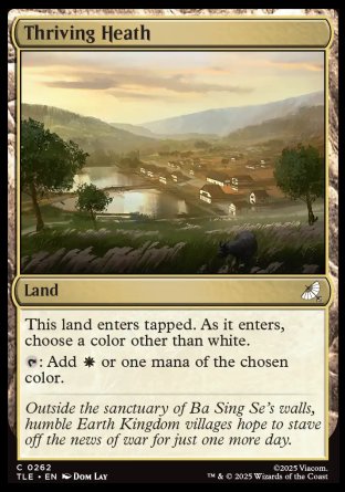 (262) Magic The Gathering Magic: The Gathering | Avatar: The Last Airbender: Eternal Single: Thriving Heath Common