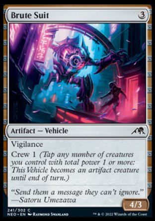 (263) Magic The Gathering Kamigawa: Neon Dynasty Single: Walking Skyscraper Holo Uncommon