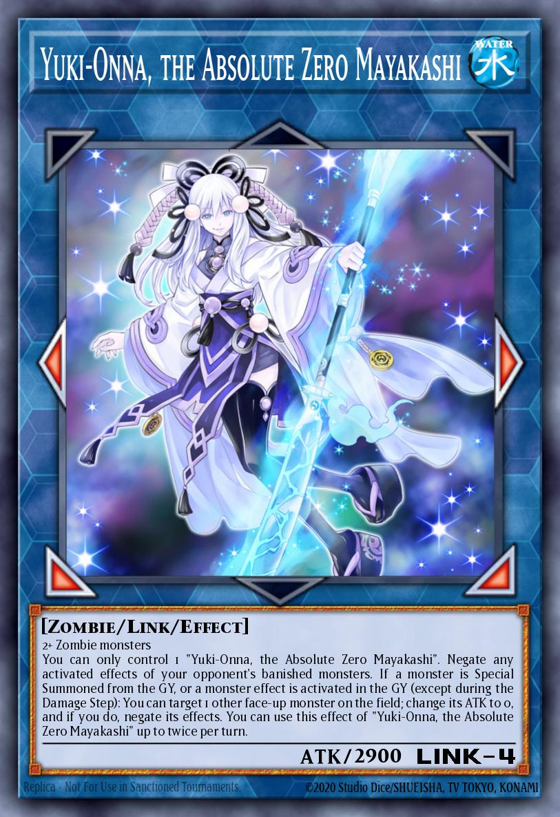 (025) YuGiOh TCG DUOV: Duel Overload Single: Yuki-Onna, the Absolute Zero Mayakashi Ultra Rare