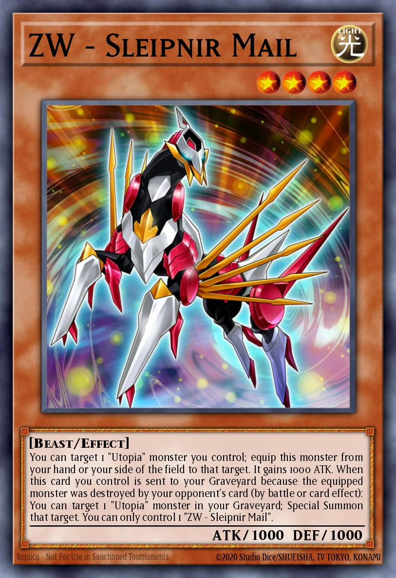 (096) YuGiOh TCG PRIO: Primal Origin Single: ZW - Sleipnir Mail  Common