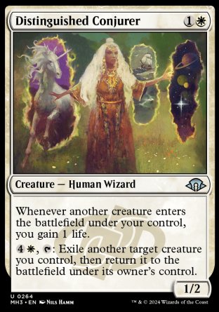 (264) Magic The Gathering Modern Horizons 3 Single: Distinguished Conjurer Holo Uncommon