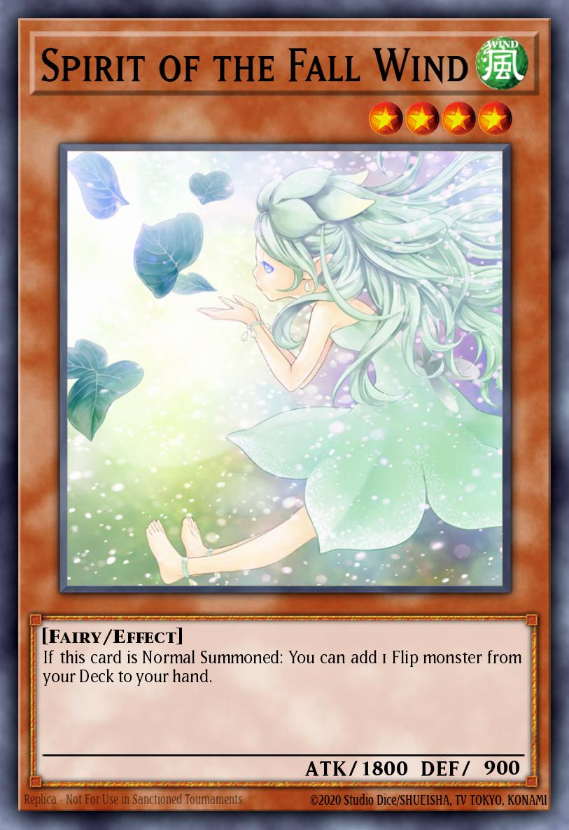 (028) YuGiOh TCG PHRE: Phantom Revenge Single: Spirit of the Fall Wind Rare