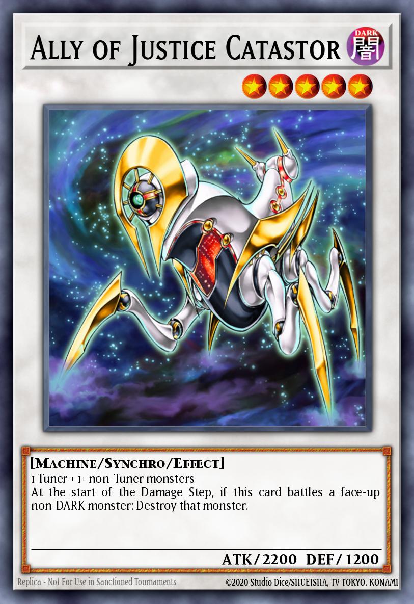 (090) YuGiOh TCG HAC1: Hidden Arsenal: Chapter 1 Single: Ally of Justice Catastor (V.1 - Common) Common