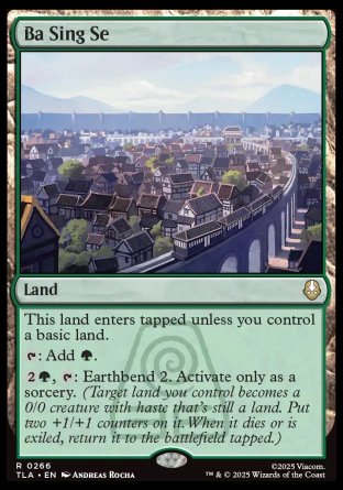 (266) Magic The Gathering Magic: The Gathering | Avatar: The Last Airbender: Promos Single: Ba Sing Se Rare