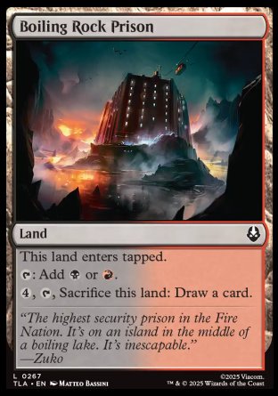 (267) Magic The Gathering Magic: The Gathering | Avatar: The Last Airbender Single: Boiling Rock Prison Common