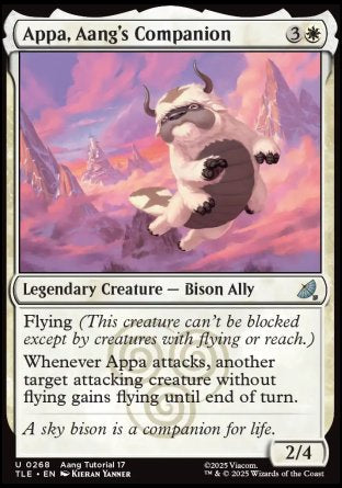 (268) Magic The Gathering Magic: The Gathering | Avatar: The Last Airbender: Eternal Single: Appa, Aang's Companion (V.2) Uncommon