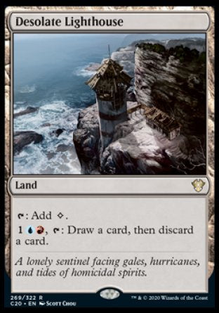 (269/322) Magic The Gathering Commander: Ikoria Single: Desolate Lighthouse Rare