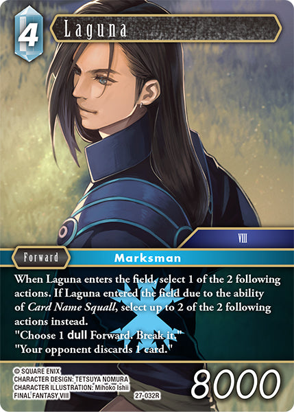 (032) Final Fantasy TCG Journey of Discovery Single: Laguna (27-032) (V.1) Rare