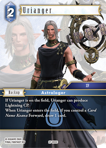 (093) Final Fantasy TCG Journey of Discovery Single: Urianger (27-093) Common
