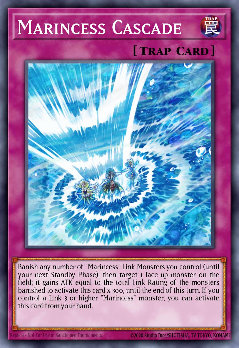 (190) YuGiOh TCG MP20: 2020 Tin of Lost Memories Mega Pack Single: Marincess Cascade Common