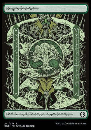 (271) Magic The Gathering Phyrexia: All Will Be One Single: Forest (V.2) Land