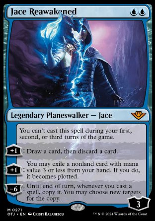 (271) Magic The Gathering Outlaws of Thunder Junction Single: Jace Reawakened Mythic