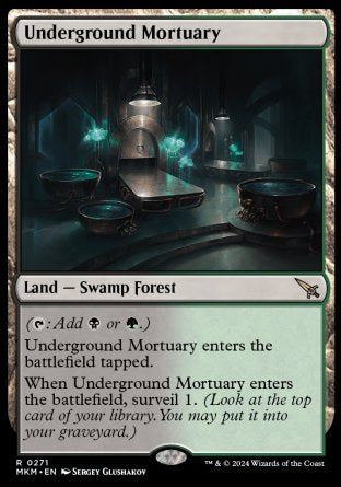 (271) Magic The Gathering Murders at Karlov Manor Single: Underground Mortuary Rare