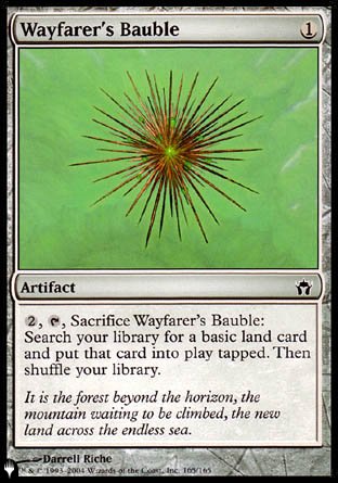 (165) Magic The Gathering The List Single: Wayfarer's Bauble Common