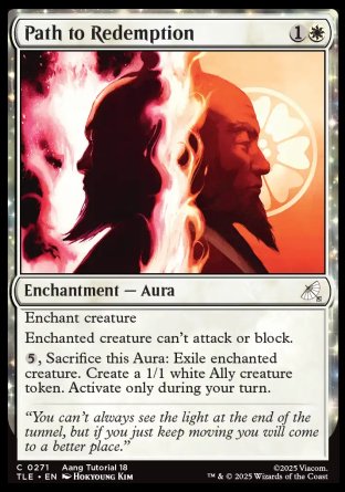 (271) Magic The Gathering Magic: The Gathering | Avatar: The Last Airbender: Eternal Single: Path to Redemption Holo Common