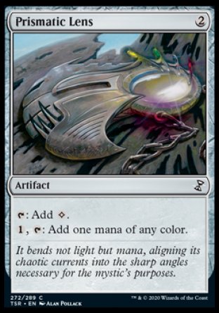 (272/289) Magic The Gathering Time Spiral Remastered Single: Prismatic Lens Holo Common