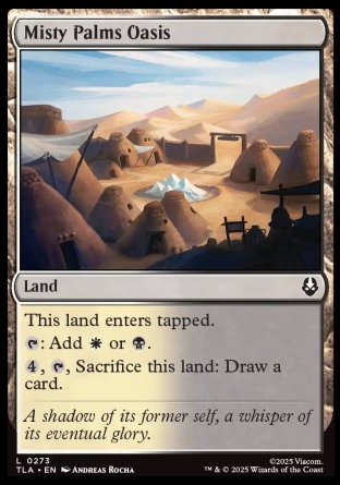 (273) Magic The Gathering Magic: The Gathering | Avatar: The Last Airbender Single: Misty Palms Oasis Holo Common