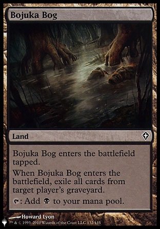 (132) Magic The Gathering The List Single: Bojuka Bog Common