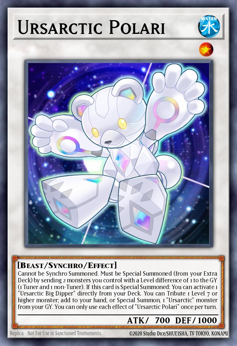 (033) YuGiOh TCG ANGU: Ancient Guardians Single: Ursarctic Polari (V.2 - Collectors Rare) Collectors Rare