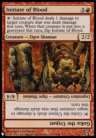 (173) Magic The Gathering The List Single: Initiate of Blood Uncommon