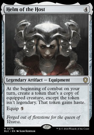 (276) Magic The Gathering Commander: Bloomburrow Single: Helm of the Host Rare