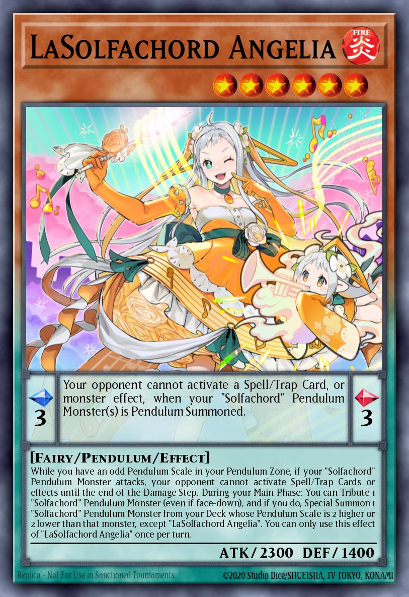 (019) YuGiOh TCG ANGU: Ancient Guardians Single: LaSolfachord Angelia Super Rare
