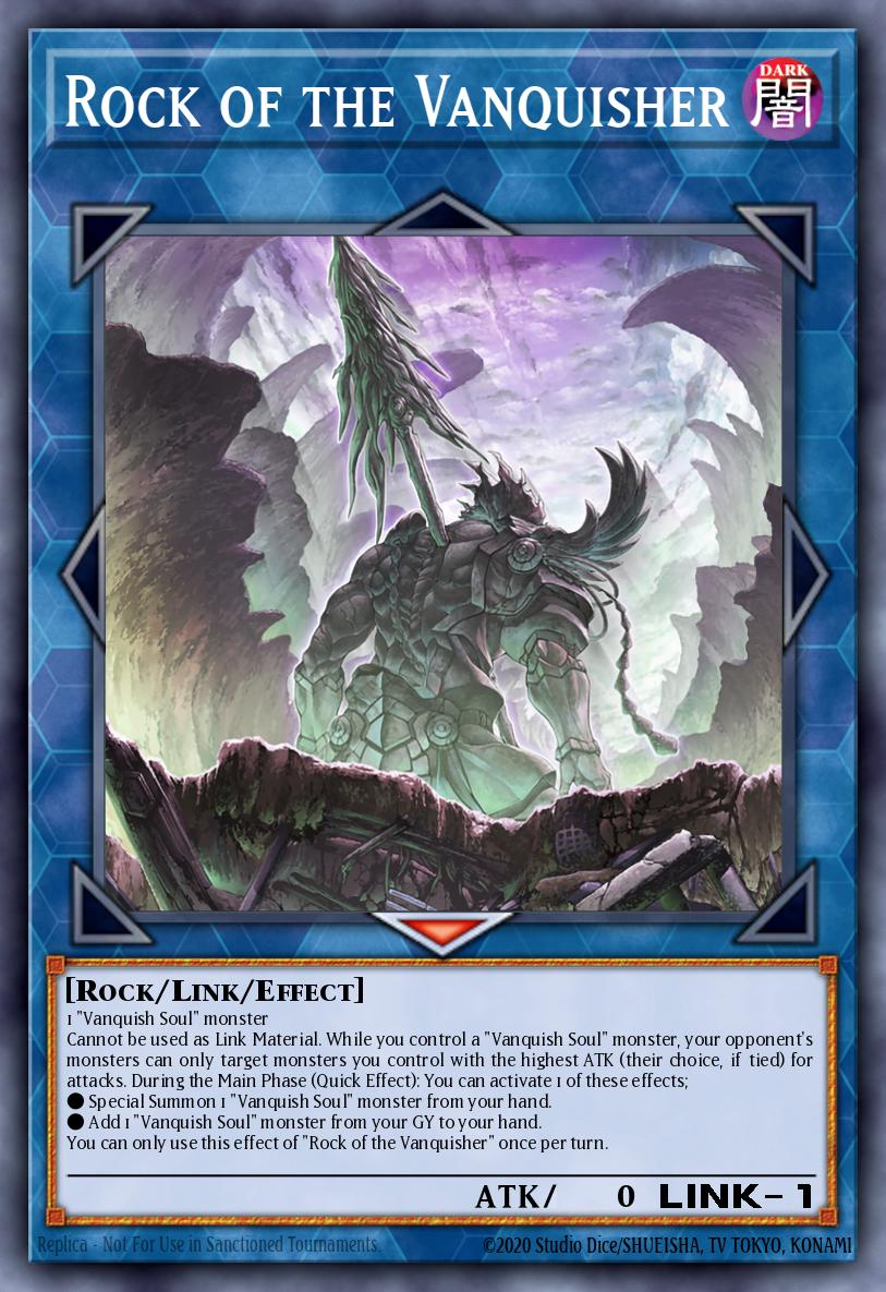 (022) YuGiOh TCG WISU: Wild Survivors Single: Rock of the Vanquisher Ultra Rare