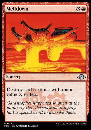 (282) Magic The Gathering Modern Horizons 3 Single: Meltdown Uncommon