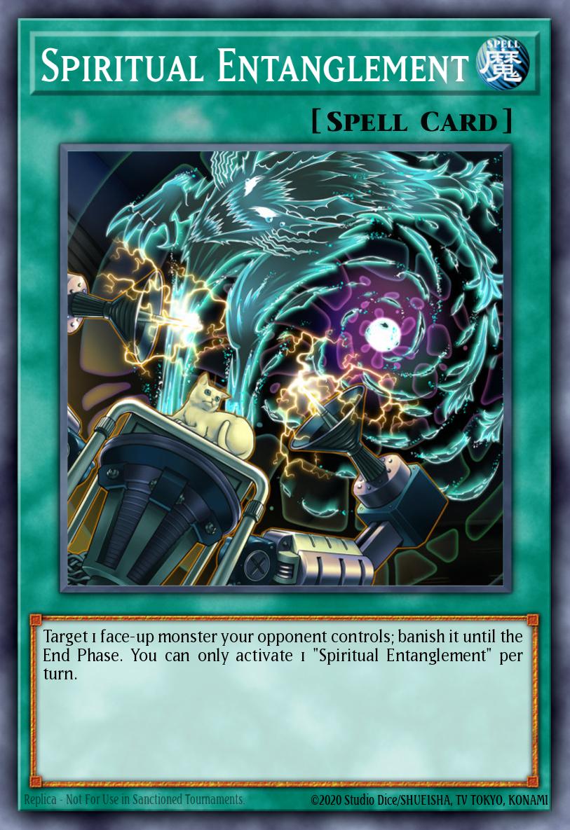 (188) YuGiOh TCG MP20: 2020 Tin of Lost Memories Mega Pack Single: Spiritual Entanglement Common