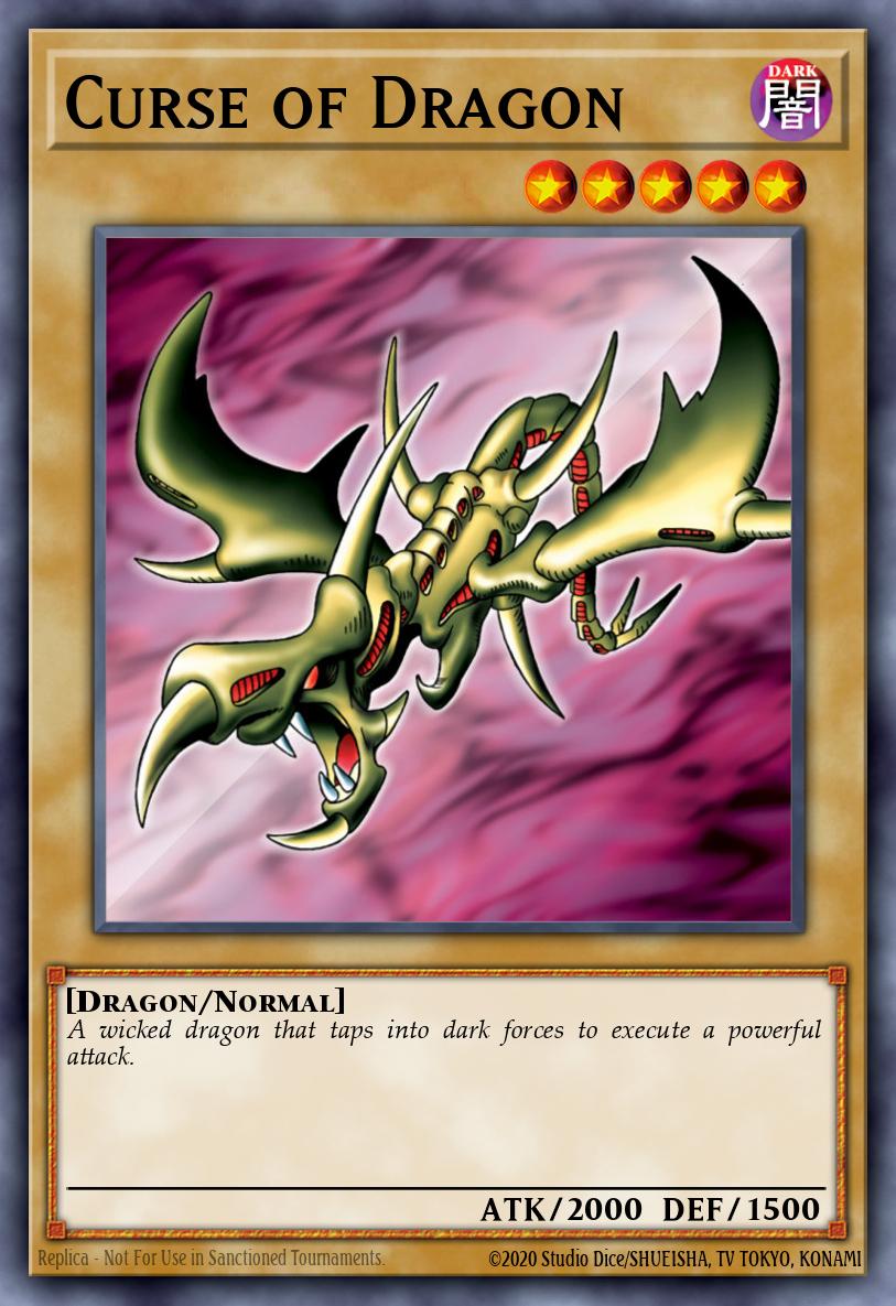 (006) YuGiOh TCG LCYW: Legendary Collection 3: Mega Pack Single: Curse of Dragon Rare