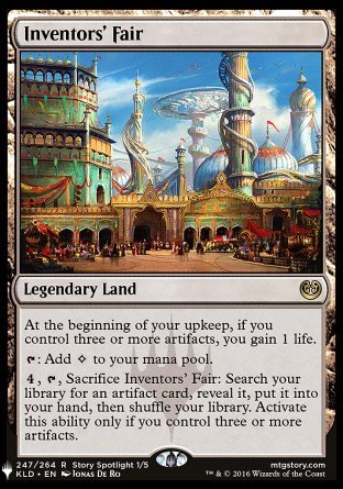 (247) Magic The Gathering The List Single: Inventors' Fair Rare