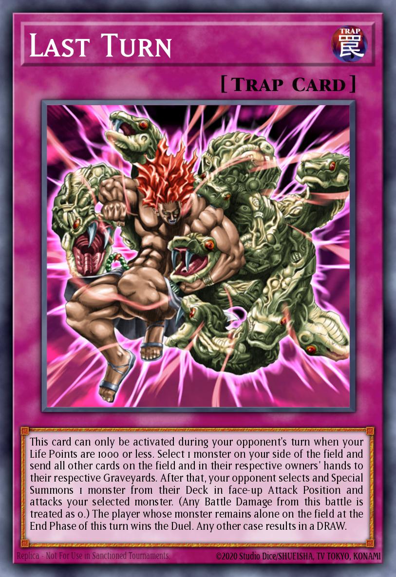 (206) YuGiOh TCG DB2: Dark Beginning 2 Single: Last Turn Rare