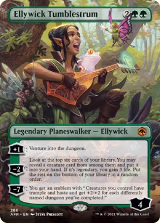 (286) Magic The Gathering Adventures in the Forgotten Realms: Extras Single: Ellywick Tumblestrum Mythic