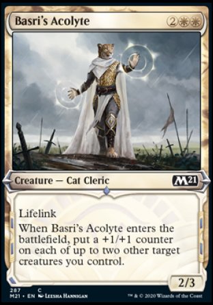 (287) Magic The Gathering Core 2021: Extras Single: Basri's Acolyte Common