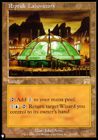 (322) Magic The Gathering The List Single: Riptide Laboratory Rare