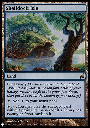 (272) Magic The Gathering The List Single: Shelldock Isle Rare
