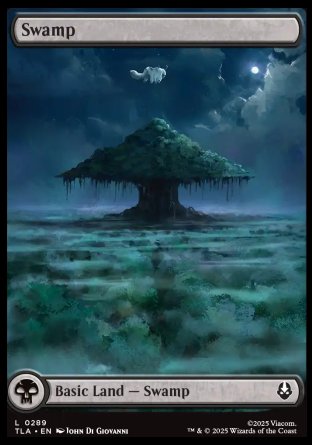 (289) Magic The Gathering Magic: The Gathering | Avatar: The Last Airbender Single: Swamp (V.2) Land