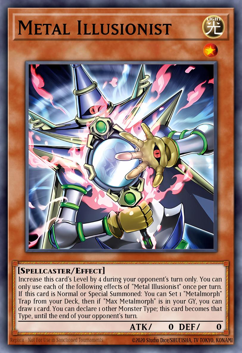 (241) YuGiOh TCG MP25: 2025 Mega-Pack Tin Single: Metal Illusionist  Ultra Rare
