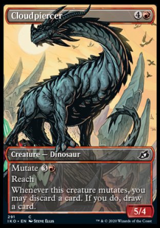 (291) Magic The Gathering Ikoria: Lair of Behemoths: Extras Single: Cloudpiercer Holo Common