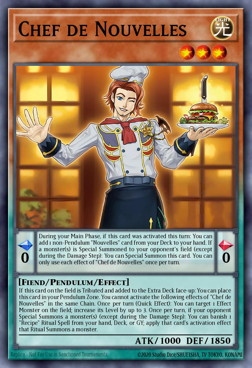 (DUAD023) YuGiOh TCG Duelist’s Advance Single: Chef de Nouvelles Common