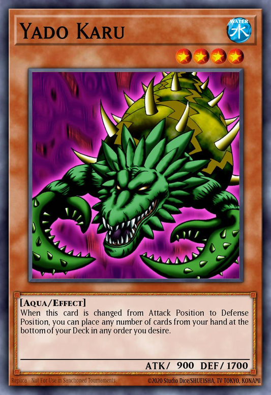 (EN104) YuGiOh TCG MRD: Metal Raiders Single: Yado Karu (V.3 - Common)  Common