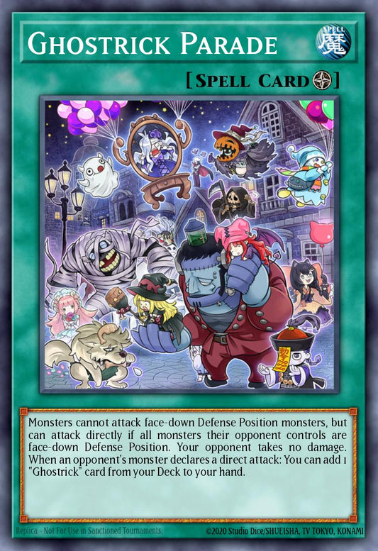 (063) YuGiOh TCG PRIO: Primal Origin Single: Ghostrick Parade  Common