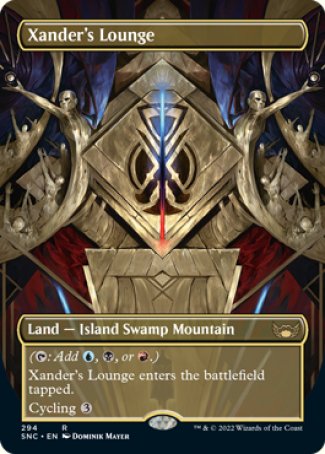 (294) Magic The Gathering Streets of New Capenna: Extras Single: Xander's Lounge (V.1) Holo Rare