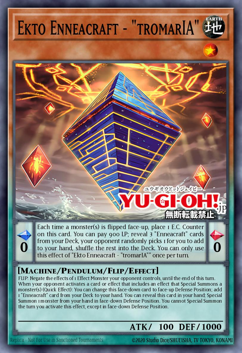 (018) YuGiOh TCG PHRE: Phantom Revenge Single: Ekto Enneacraft - tromarIA (V.2 - Super Rare) Super Rare