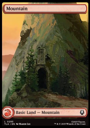 (295) Magic The Gathering Magic: The Gathering | Avatar: The Last Airbender Single: Mountain (V.3) Holo Land